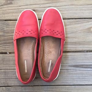 AEROSOLES Red Step In Flats